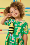 Gorman NZ - Bee Guy Kids Key Ring - multi