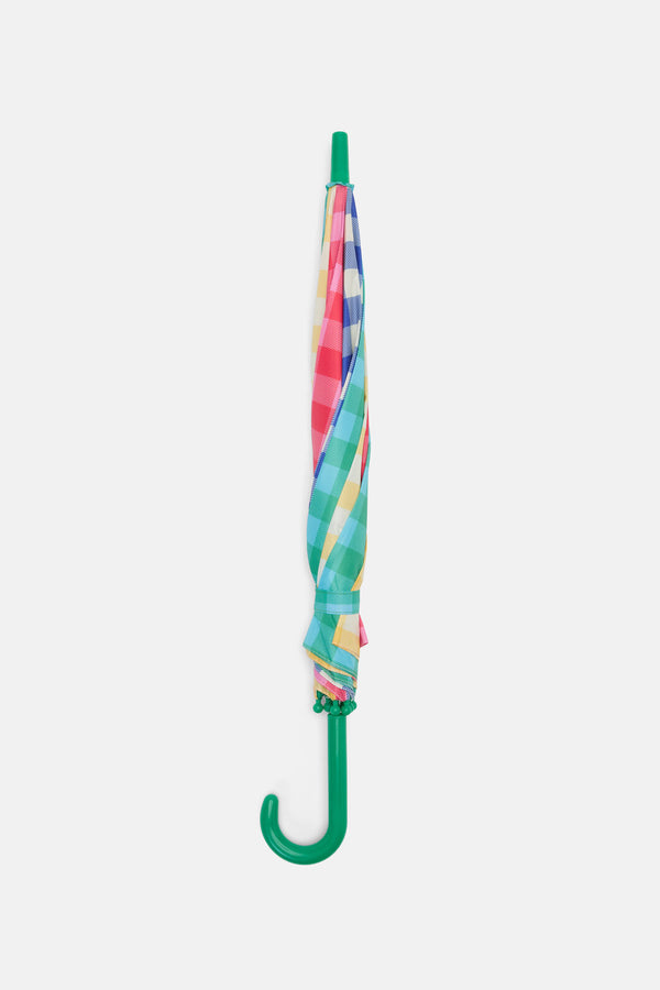 Gorman NZ - Gingham Splice Kids Umbrella - multi