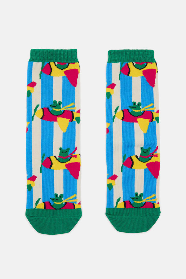 Gorman NZ - Flying Frogs Kids Socks - multi
