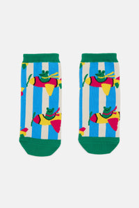 Gorman NZ - Flying Frogs Kids Socks - multi