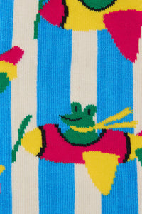 Gorman NZ - Flying Frogs Kids Socks - multi