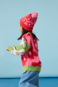 Gorman NZ - Spotty Floral Kids Beanie - multi