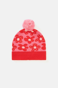 Gorman NZ - Spotty Floral Kids Beanie - multi