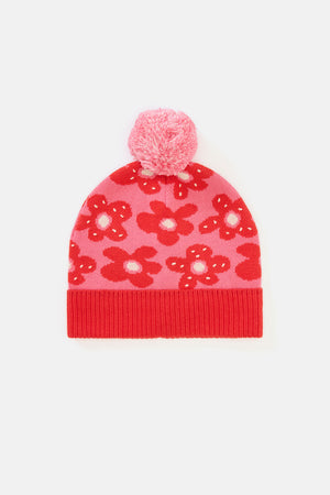 Gorman NZ - Spotty Floral Kids Beanie - multi