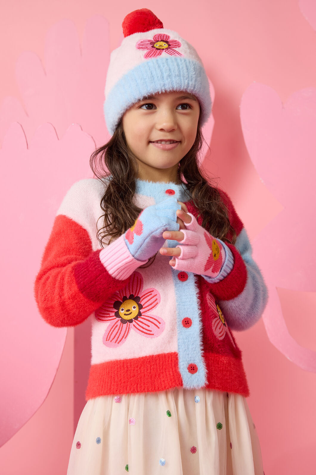 Gorman NZ - Floral Kids Beanie - multi