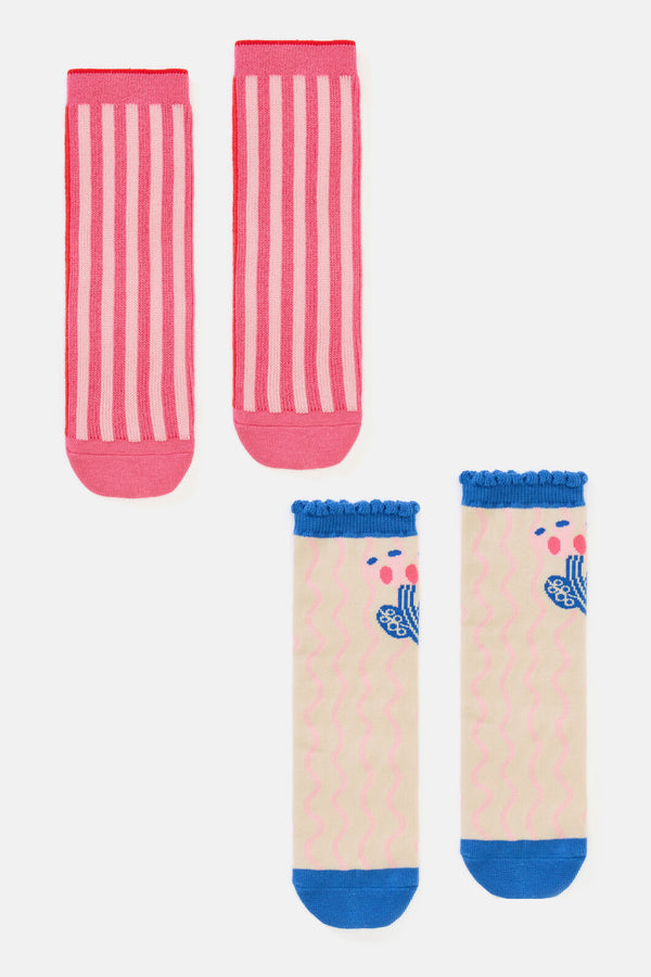 Gorman NZ - Une Fleur Kids Sock Pack - multi