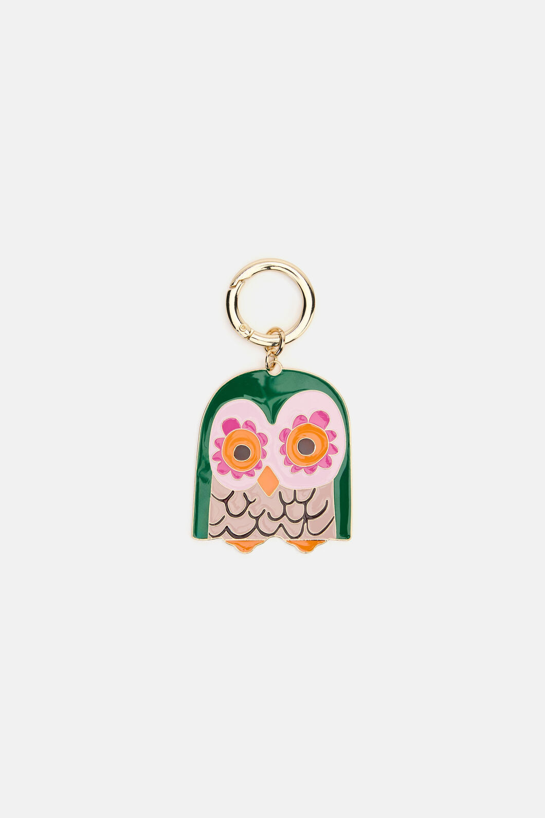 Gorman NZ - Funky Owl Keyring - multi