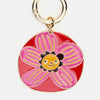 Flower Face Key Ring