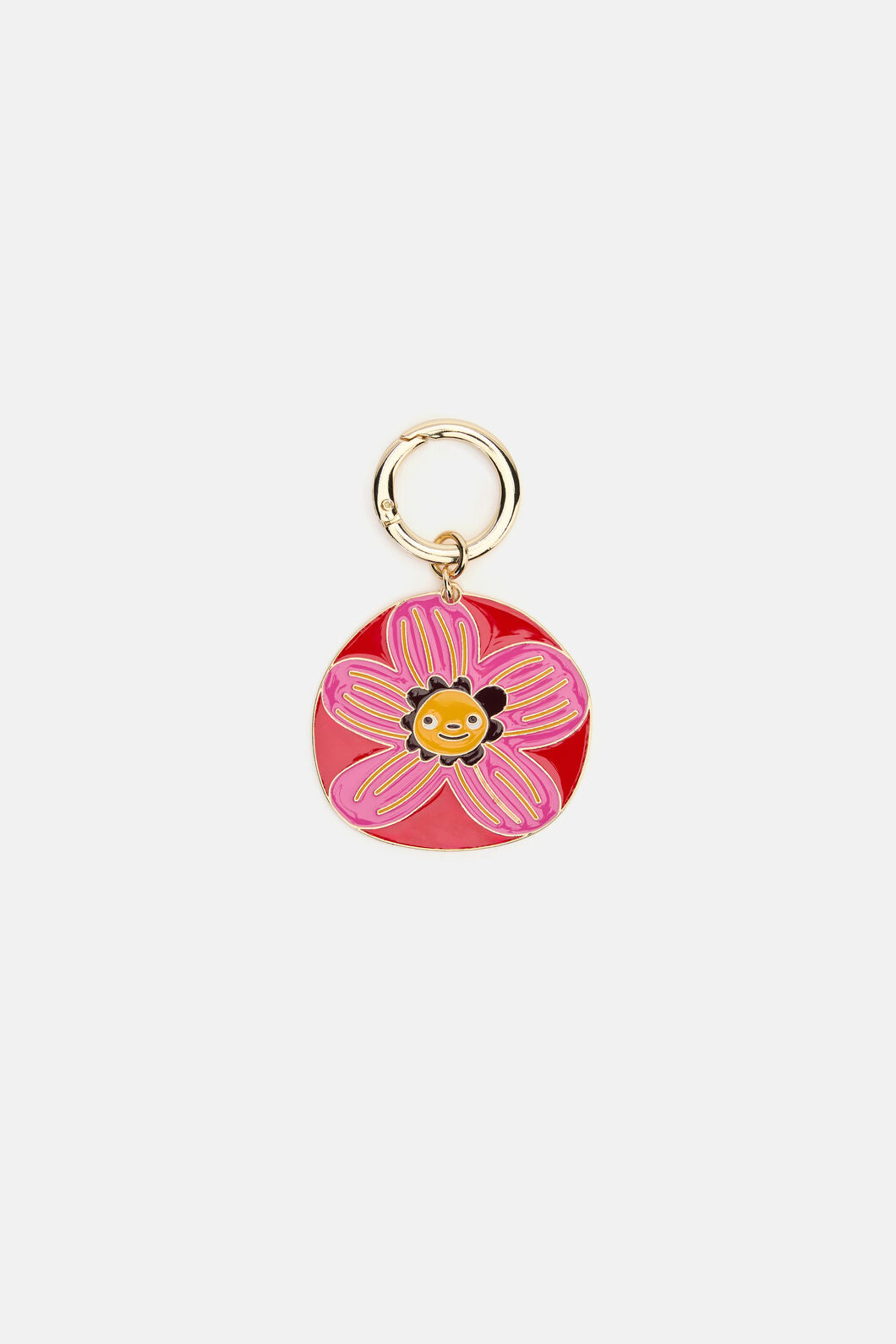 Gorman NZ - Flower Face Key Ring - multi