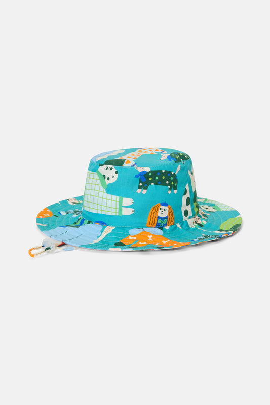 Gorman NZ - Sweater Dog Kids Hat - teal