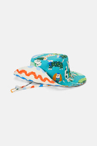 Gorman NZ - Sweater Dog Kids Hat - teal