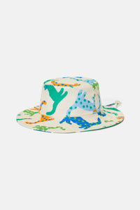 Gorman NZ - Spotty Cats Kids Hat - cream
