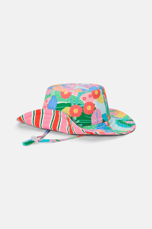 Gorman NZ - Floral Pop Kids Hat - multi