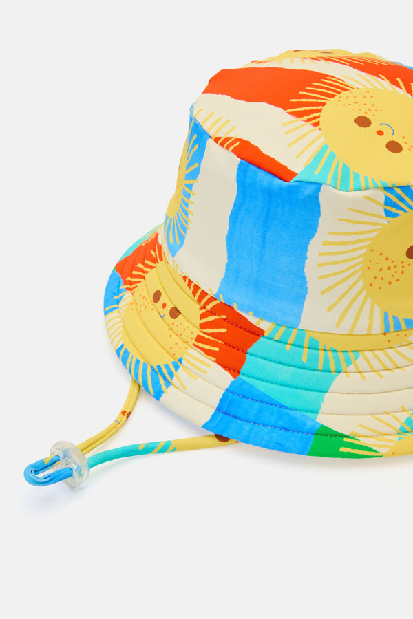 Gorman NZ - Sunny Patchwork Kids Swim Hat - multi