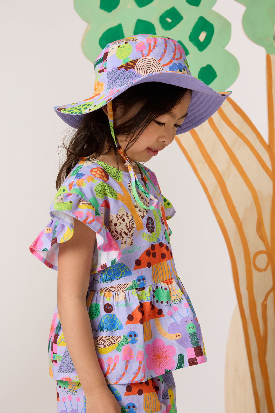 Gorman NZ - Woodend Kids Hat - lilac