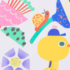 Bugs In Bloom Kids Wall Decals