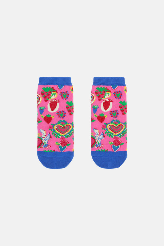 Gorman NZ - Botanic Kids Socks 2 PR 2-4 - print