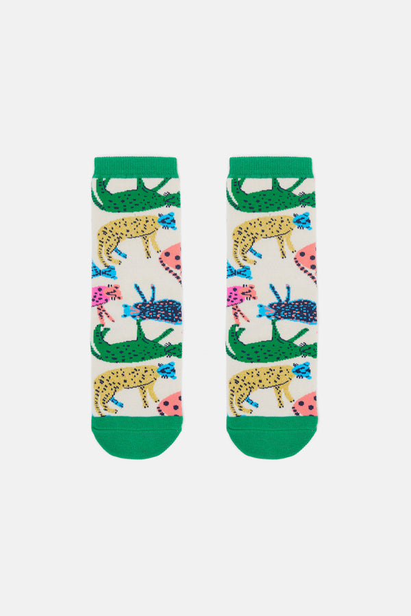 Gorman NZ - Leopards Sock 2Pr Pk - print