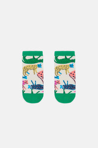 Gorman NZ - Leopards Sock 2Pr Pk - print