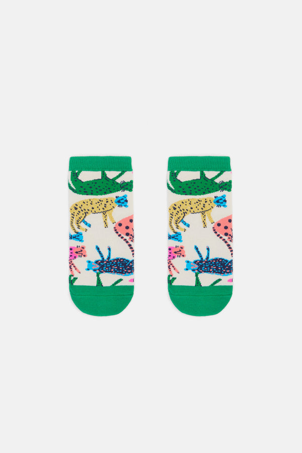 Gorman NZ - Leopards Sock 2Pr Pk - print