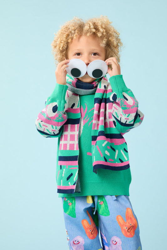 Gorman NZ - Look Out Kids Scarf - multi