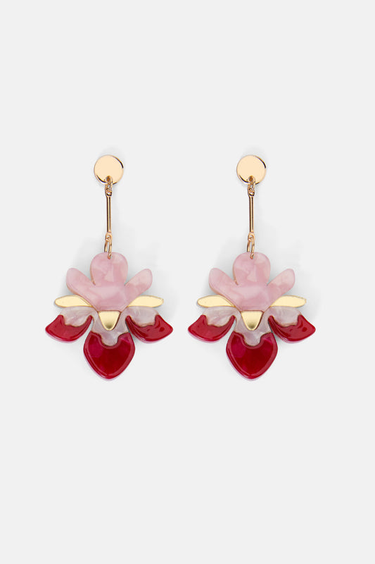 Gorman NZ - Zebra Crossing Flower Earring - multi