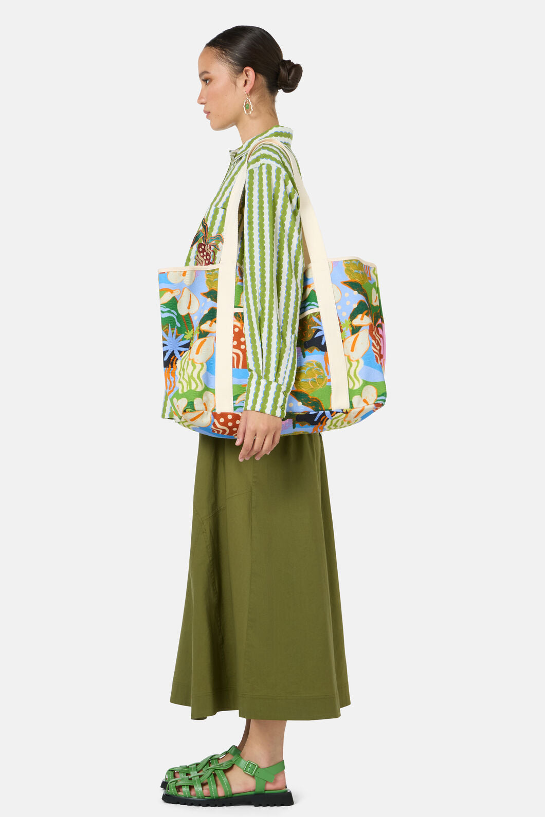 Gorman NZ - Natural Form Beach Tote - print