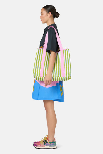 Gorman NZ - Natural Form Stripe Beach Tote - print