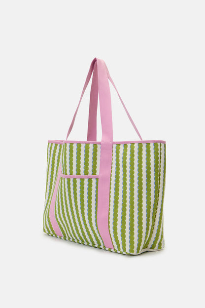 Gorman NZ - Natural Form Stripe Beach Tote - print