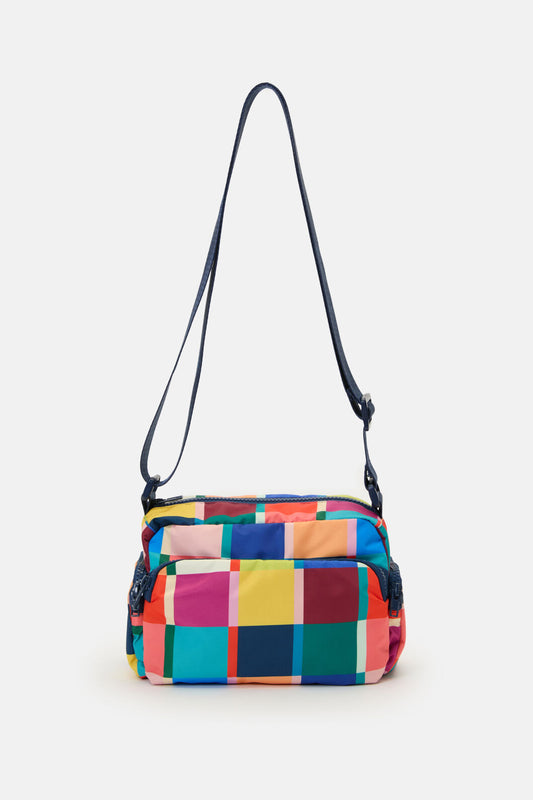 Gorman NZ - Rhapsody Check Crossbody Bag - print