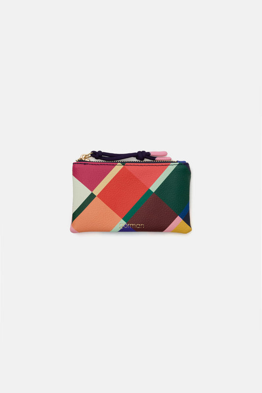 Gorman NZ - Rhapsody Check Purse - print