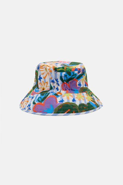 Gorman NZ - Midnight Garden Bucket Hat - print