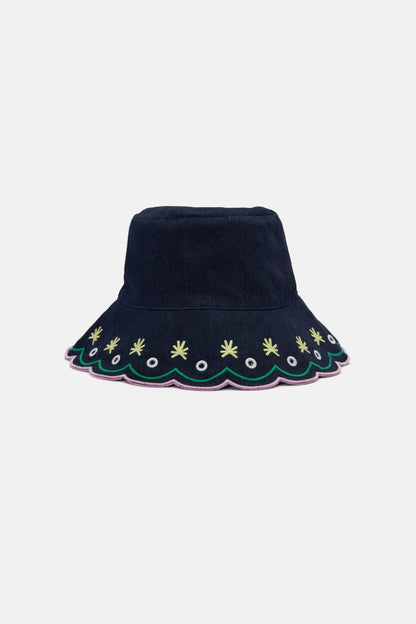 Gorman NZ - Greta Scallop Edge Bucket Hat - print