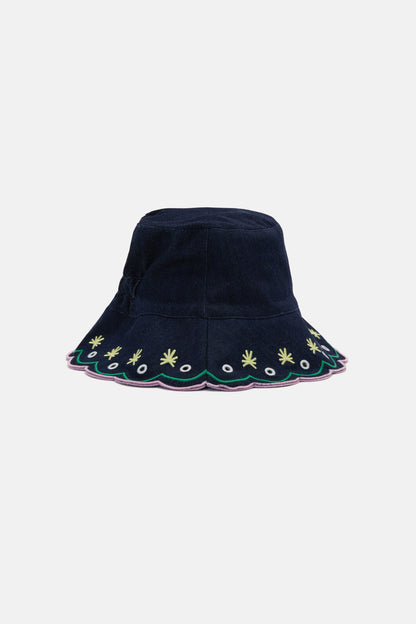 Gorman NZ - Greta Scallop Edge Bucket Hat - print