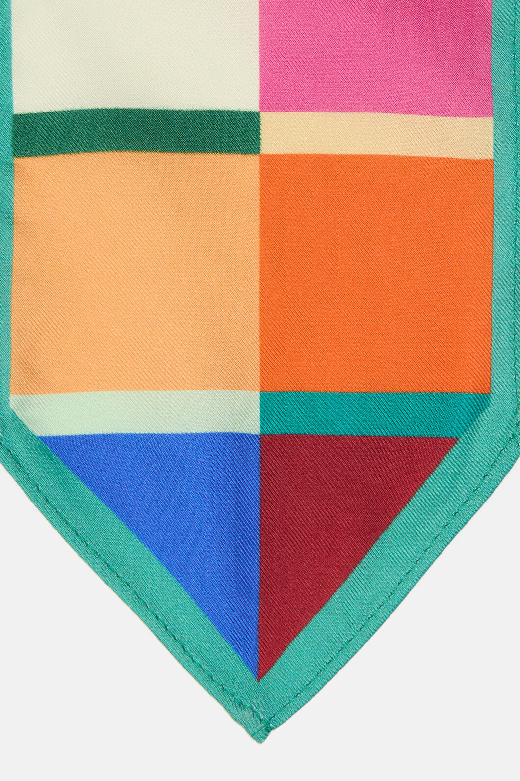 Gorman NZ - Rhapsody Check Silk Scarf - print