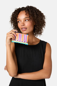 Gorman NZ - Holiday Multi Stripe Purse - print