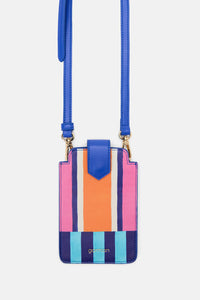 Gorman NZ - Holiday Multi Stripe Phone Bag - print