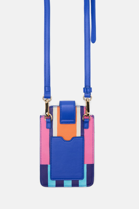 Gorman NZ - Holiday Multi Stripe Phone Bag - print