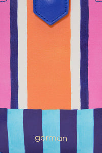 Gorman NZ - Holiday Multi Stripe Phone Bag - print