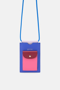Gorman NZ - Blue Colour Block Phone Bag - blue