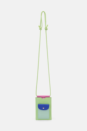 Gorman NZ - Green Colour Block Phone Bag - green