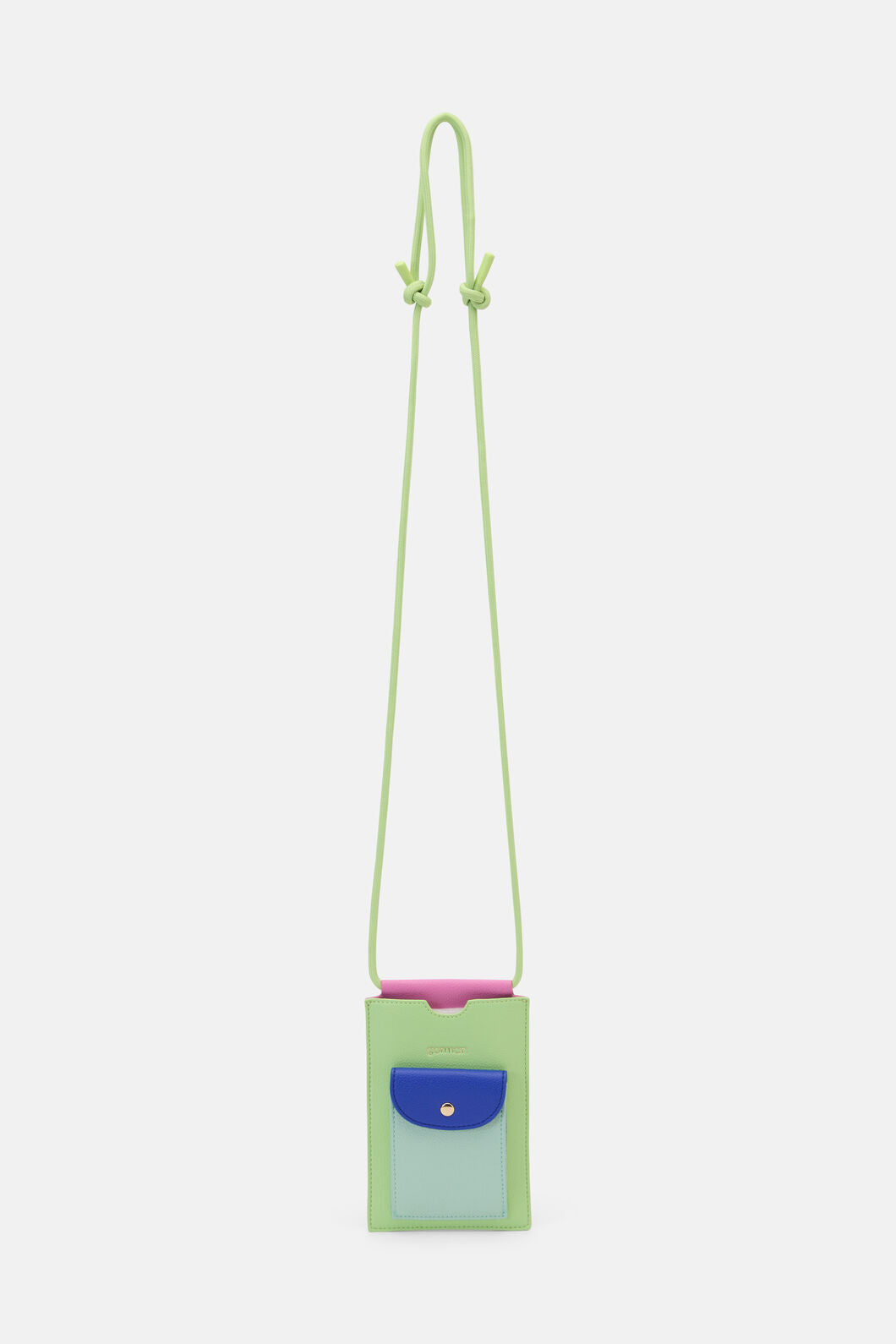 Gorman NZ - Green Colour Block Phone Bag - green