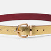Clementine Two-Tone Belt
