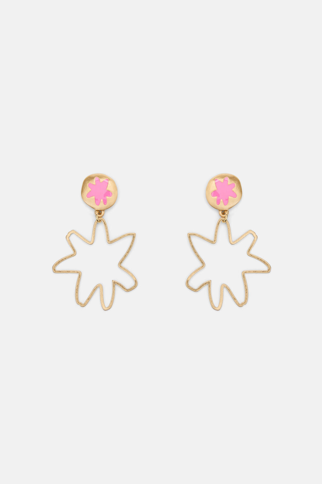 Gorman NZ - Stamped Star Earring - multi