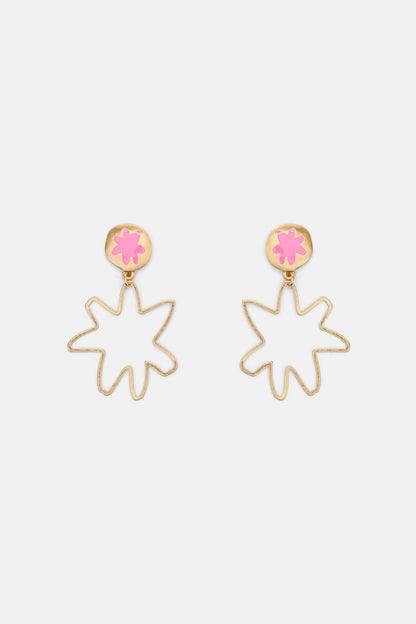 Gorman NZ - Stamped Star Earring - multi