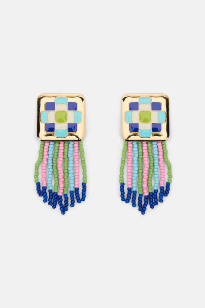 Gorman NZ - On Holiday Beaded Earring - multi