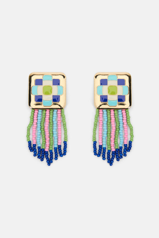 Gorman NZ - On Holiday Beaded Earring - multi