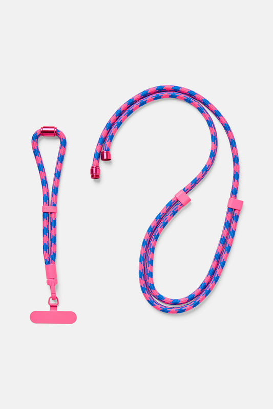 Gorman NZ - Phone Strap Pink Blue - multi