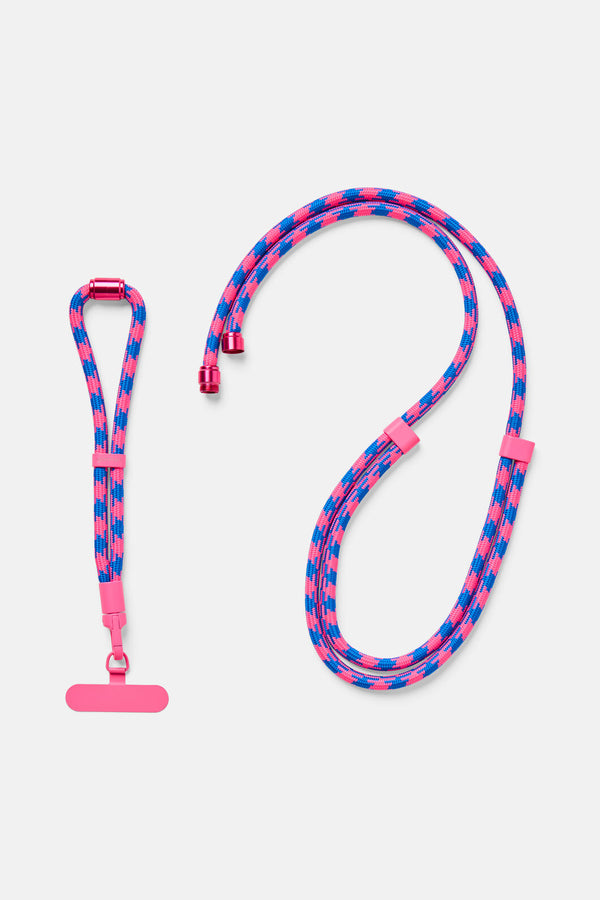 Gorman NZ - Phone Strap Pink Blue - multi