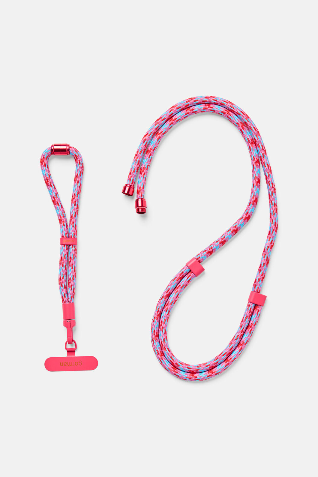 Gorman NZ - Phone Strap Red Pink - multi